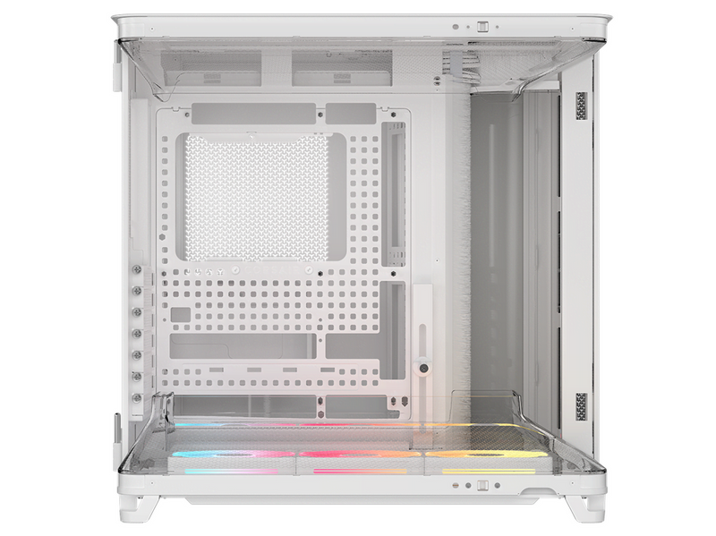 Corsair AIR 5400 LX-R LINK White - Gehäuse - Miditower - Weiß