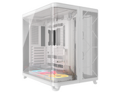 Corsair AIR 5400 LX-R LINK White - Gehäuse - Miditower - Weiß
