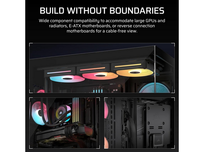 Corsair 3500X LXR LINK Black - Gehäuse - Miditower - Schwarz