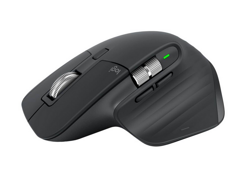 Logitech MX Master 3S (Bluetooth Edition) - Ergonomische Maus (Grau)