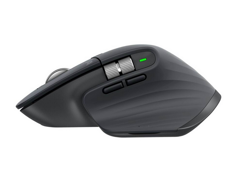 Logitech MX Master 3S (Bluetooth Edition) - Ergonomische Maus (Grau)