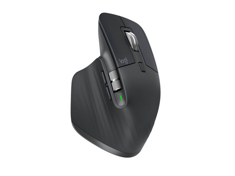 Logitech MX Master 3S (Bluetooth Edition) - Ergonomische Maus (Grau)