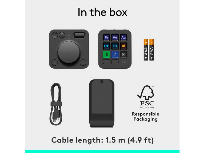 Logitech MX Creative Console - Graphite