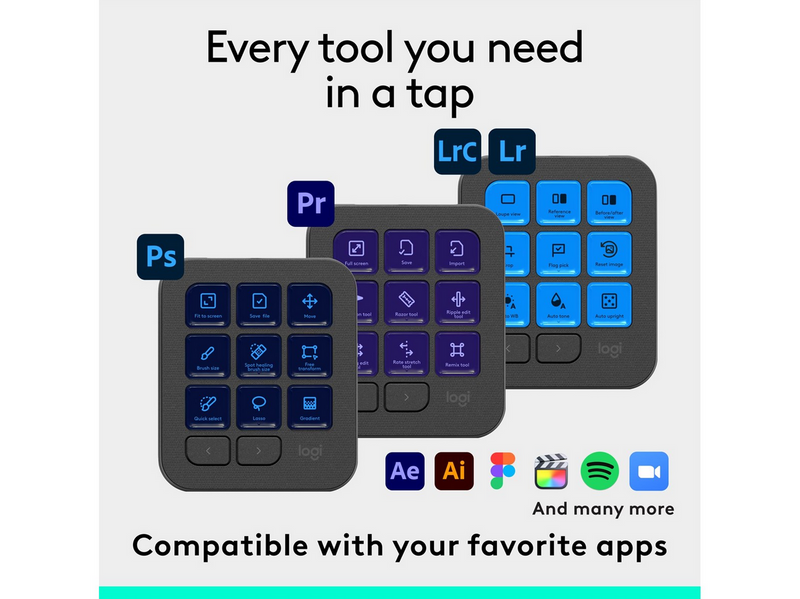 Logitech MX Creative Console - Graphite