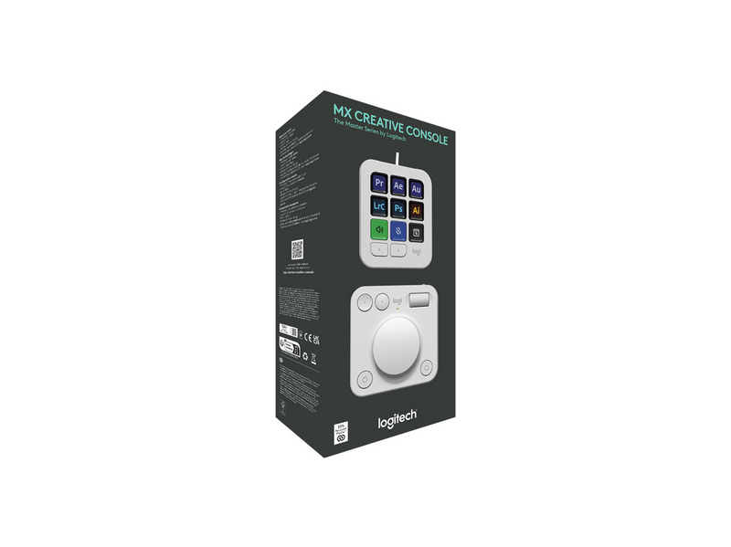 Logitech MX Creative Console - Pale Grey
