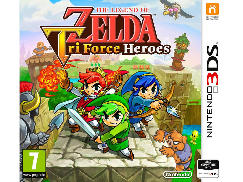 The Legend of Zelda: Tri Force Heroes - Nintendo 3DS - Action - PEGI 7