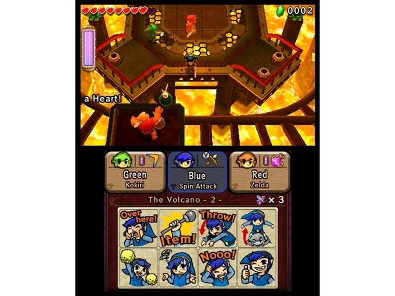 The Legend of Zelda: Tri Force Heroes - Nintendo 3DS - Action - PEGI 7