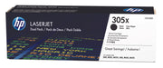HP Original 305X Toner - schwarz Doppelpack (2x CE410X)