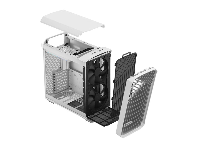 Fractal Design Torrent Compact - White TG Clear Tint - Gehäuse