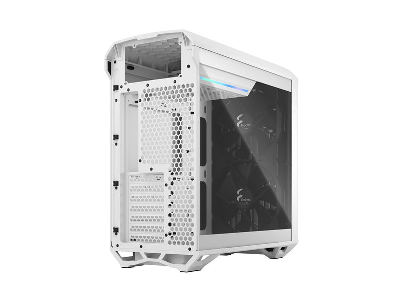 Fractal Design Torrent Compact - White TG Clear Tint - Gehäuse
