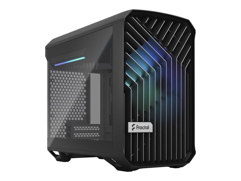 Fractal Design Torrent Nano RGB - tower - Mini-DTX - Gehäuse - Miditower - Transparent