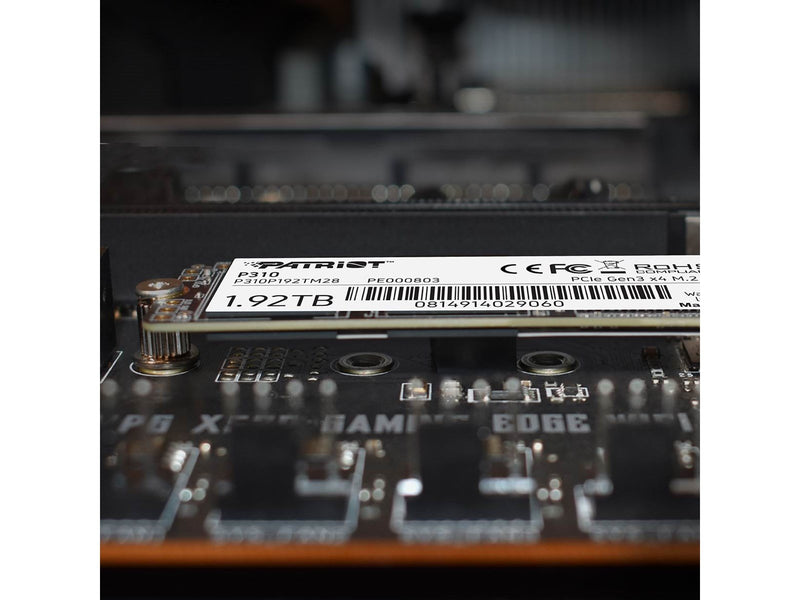 Patriot P310 SSD - 1.9TB - PCIe 3.0 - M.2 2280