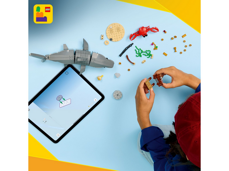 LEGO Creator 31381 Wilder Hai mit Schatztruhe