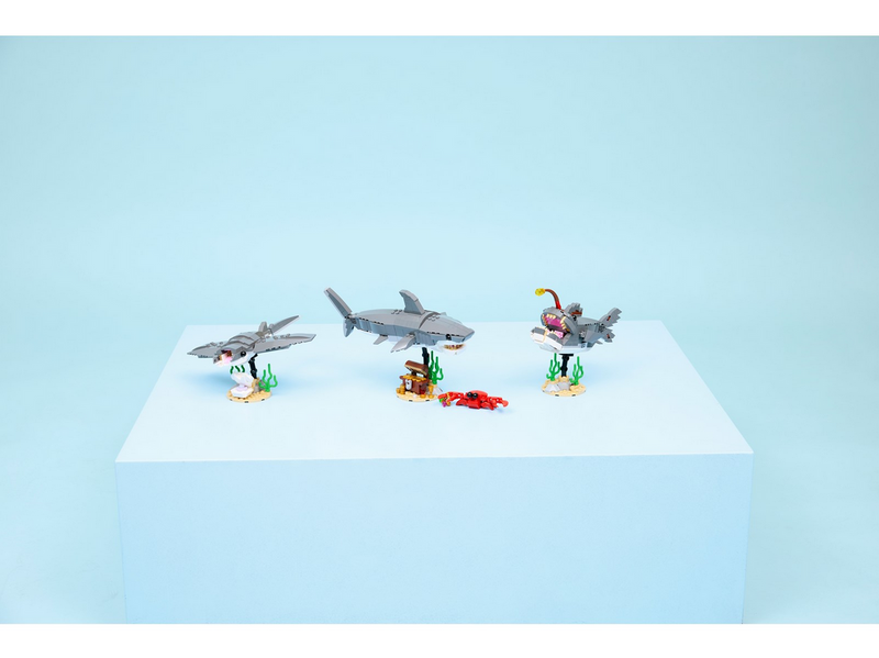LEGO Creator 31381 Wilder Hai mit Schatztruhe