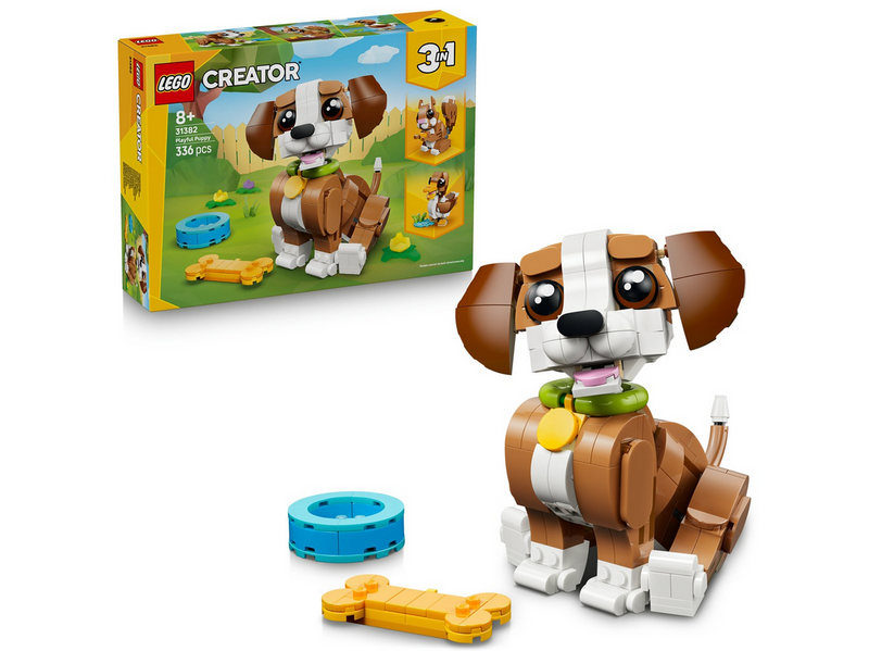 LEGO Creator 31382 Niedliche Tiere: Verspielter Welpe