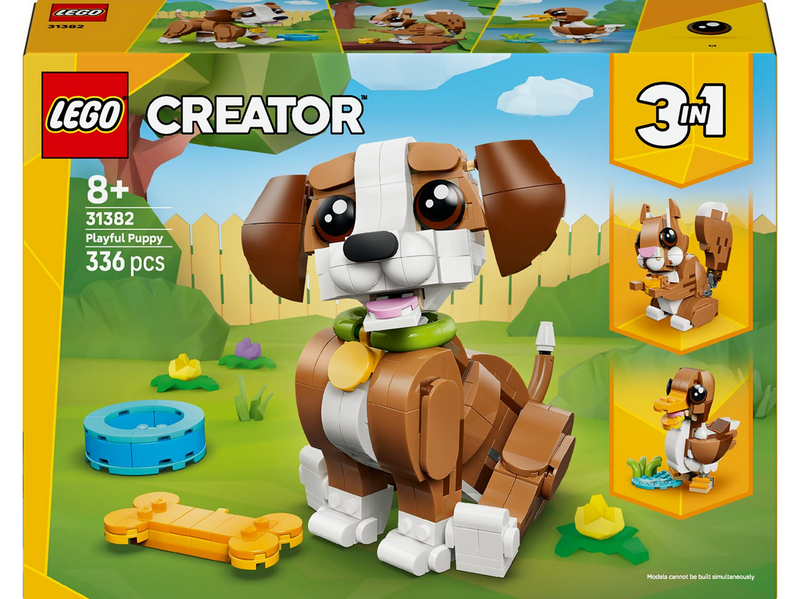 LEGO Creator 31382 Niedliche Tiere: Verspielter Welpe