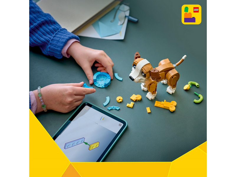 LEGO Creator 31382 Niedliche Tiere: Verspielter Welpe