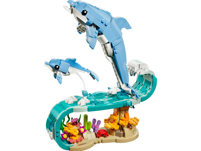 LEGO Creator 31385 Meerestiere: Wunderschöne Delfine
