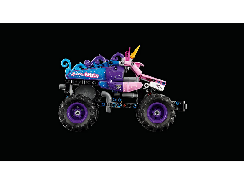 LEGO Technic 42220 Monster Jam™ Sparkle Smash™ mit Rückziehmotor