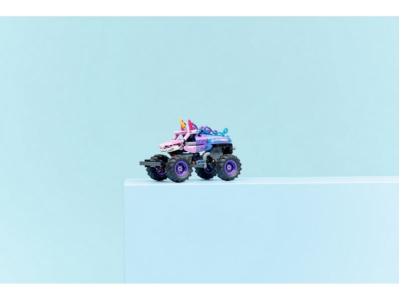 LEGO Technic 42220 Monster Jam™ Sparkle Smash™ mit Rückziehmotor