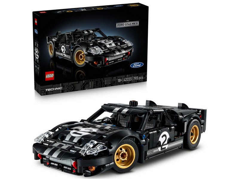 LEGO Technic 42223 1966 Ford GT40 MKII Rennwagen