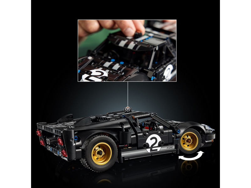 LEGO Technic 42223 1966 Ford GT40 MKII Rennwagen