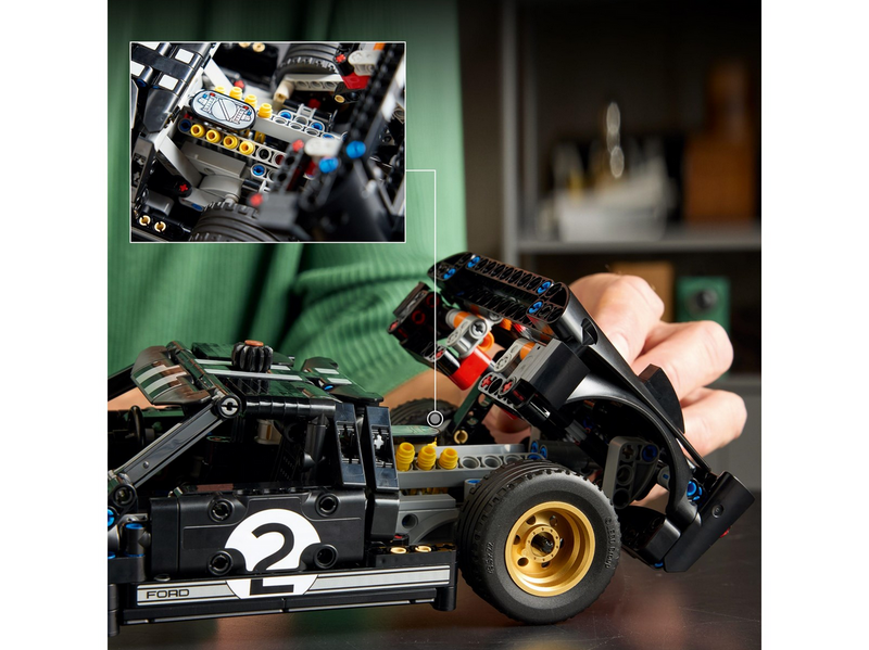 LEGO Technic 42223 1966 Ford GT40 MKII Rennwagen