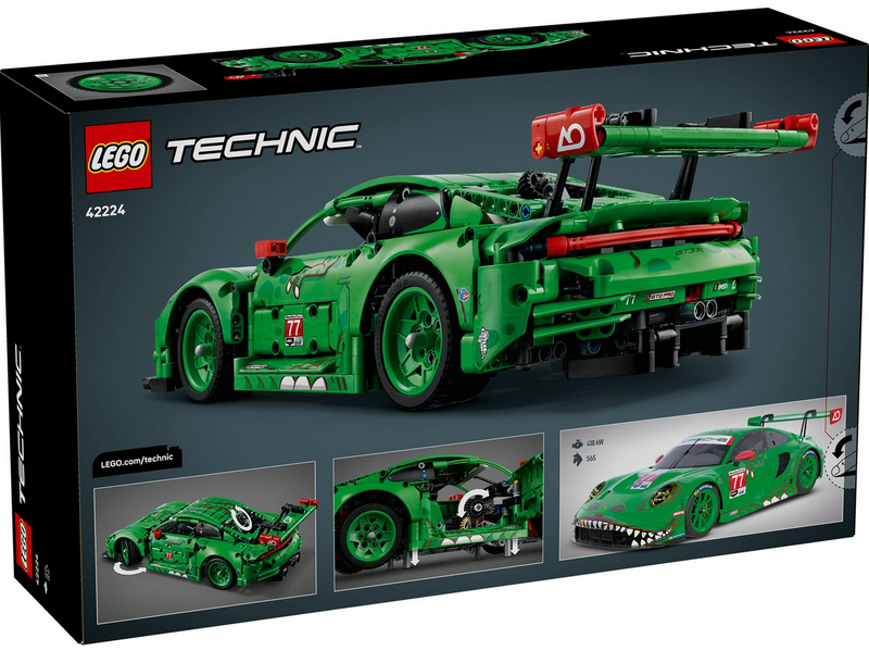 LEGO Technic 42224 Porsche 911 GT3 R REXY AO Racing Rennwagen
