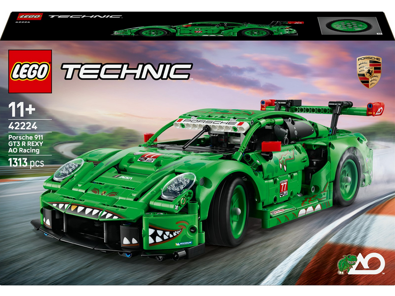 LEGO Technic 42224 Porsche 911 GT3 R REXY AO Racing Rennwagen