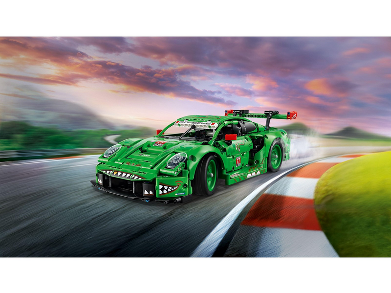LEGO Technic 42224 Porsche 911 GT3 R REXY AO Racing Rennwagen
