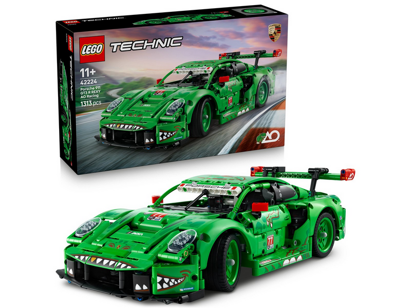 LEGO Technic 42224 Porsche 911 GT3 R REXY AO Racing Rennwagen