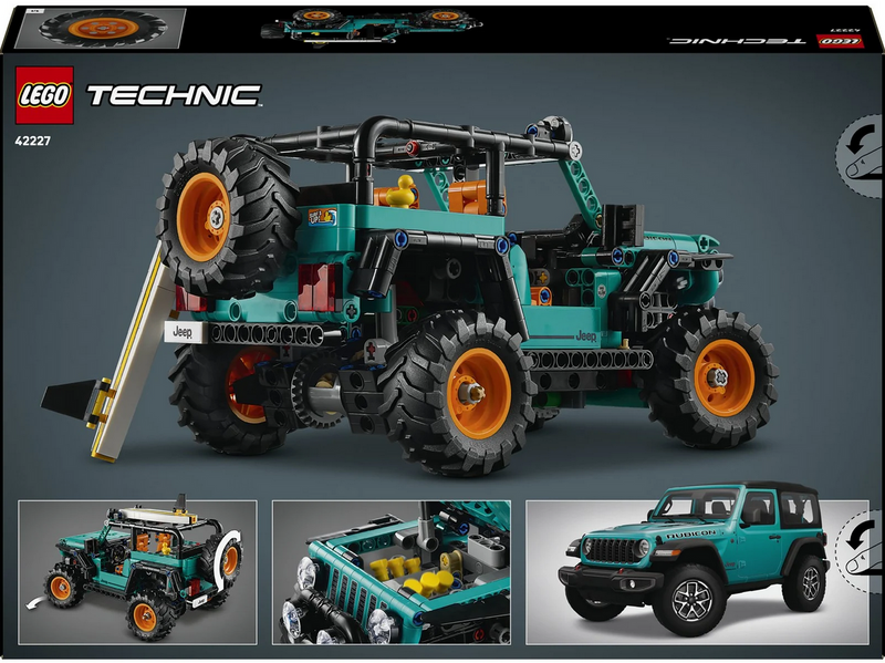 LEGO Technic 42227 Jeep® Wrangler Rubicon Geländewagen