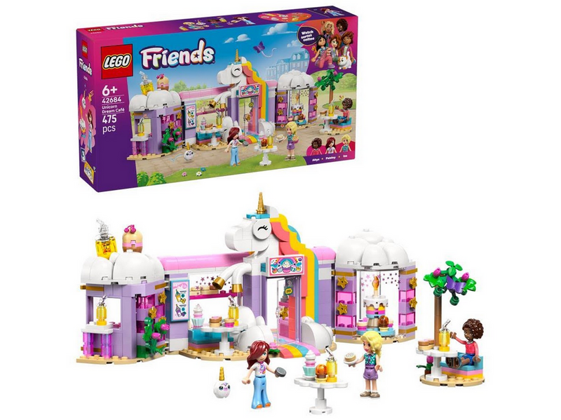 LEGO Friends 42684 Einhorn-Traumcafé