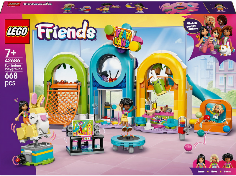 LEGO Friends 42686 Cooler Indoor-Spielplatz
