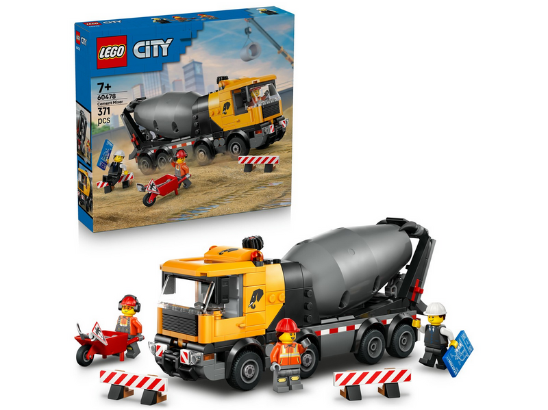 LEGO City 60478 Betonmischer