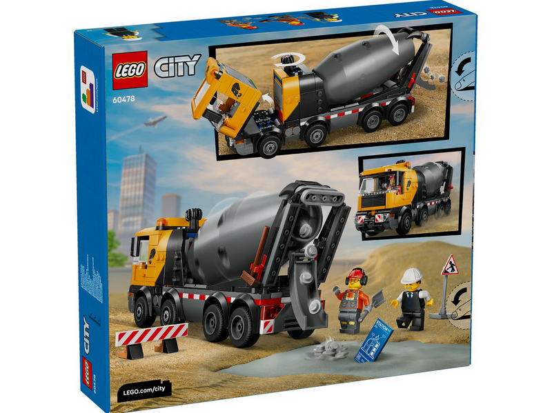 LEGO City 60478 Betonmischer