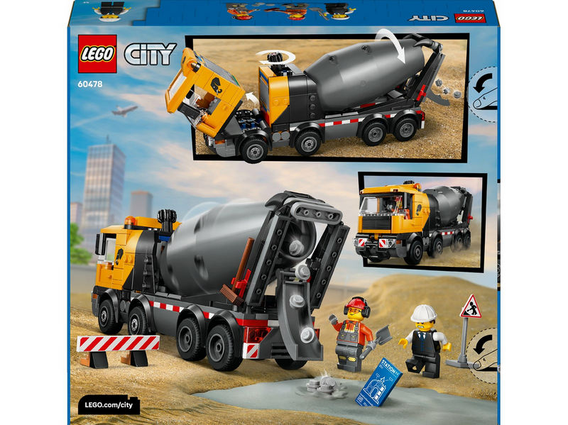 LEGO City 60478 Betonmischer