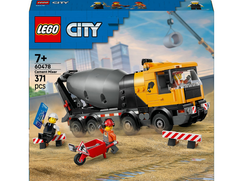 LEGO City 60478 Betonmischer