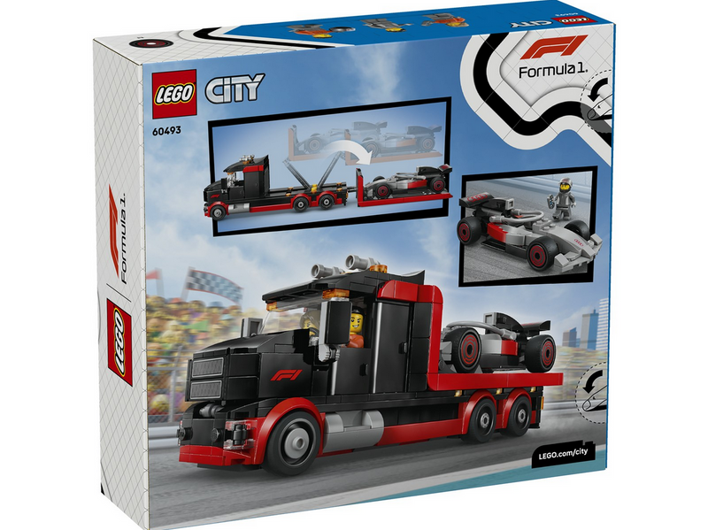 LEGO City 60493 F1® Truck mit Audi F1® Rennwagen