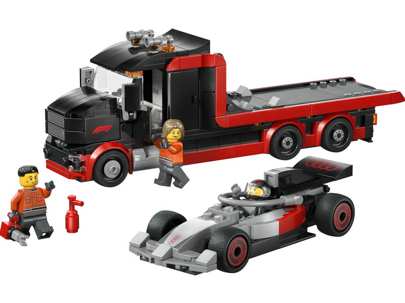 LEGO City 60493 F1® Truck mit Audi F1® Rennwagen