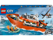LEGO City 60504 Rettungsboot der Küstenwache mit Hubschrauber