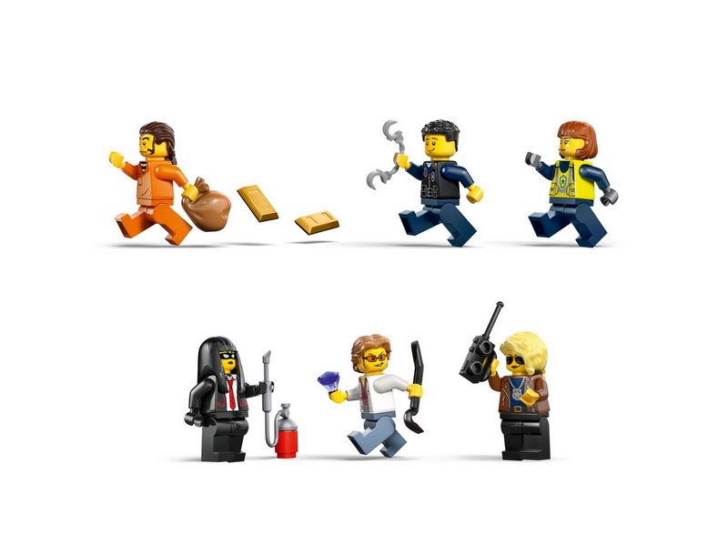 LEGO City 60508 Überfall auf den Polizeizug