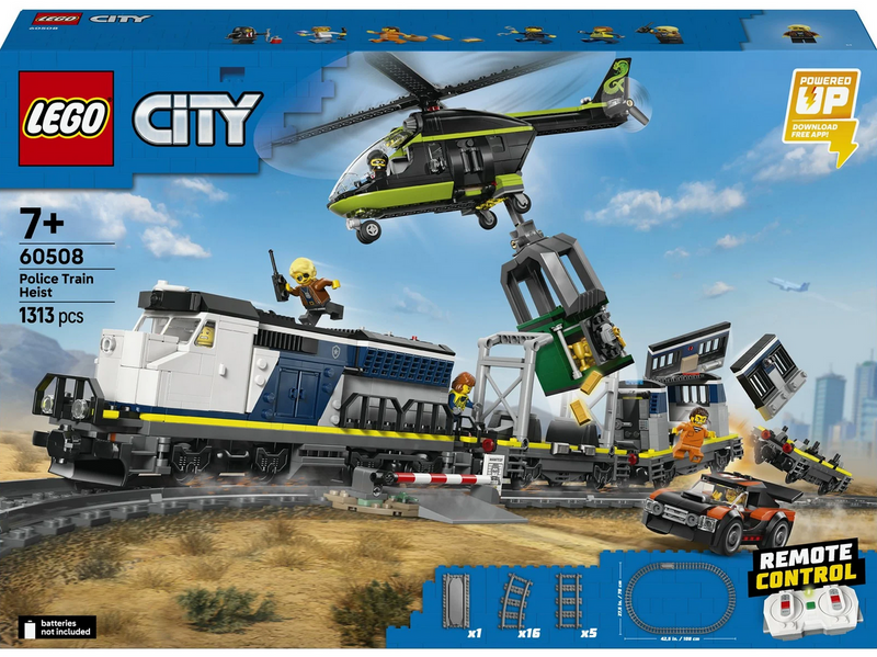 LEGO City 60508 Überfall auf den Polizeizug