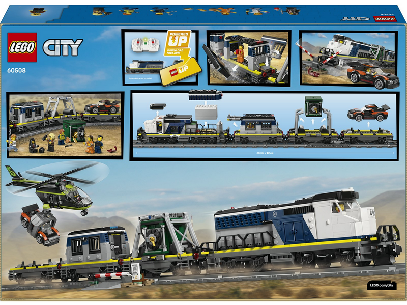 LEGO City 60508 Überfall auf den Polizeizug