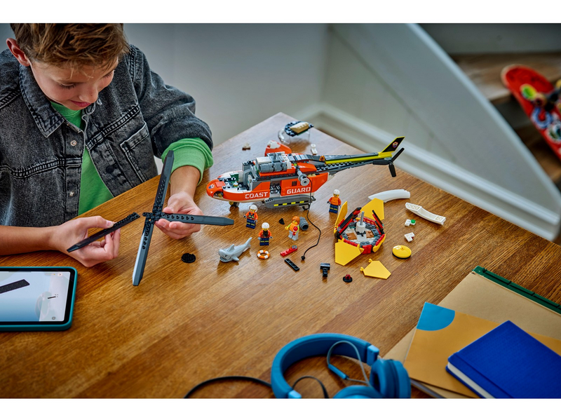 LEGO City 60503 Hubschrauber der Küstenwache