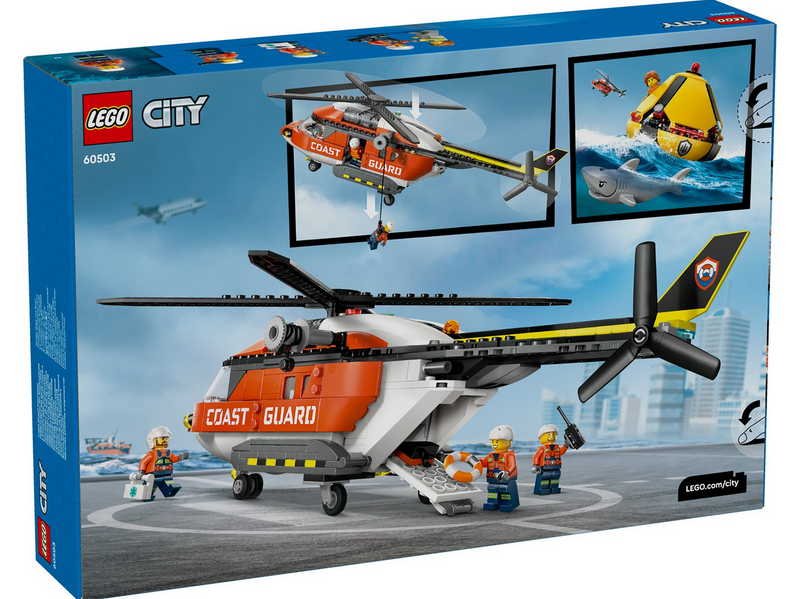 LEGO City 60503 Hubschrauber der Küstenwache