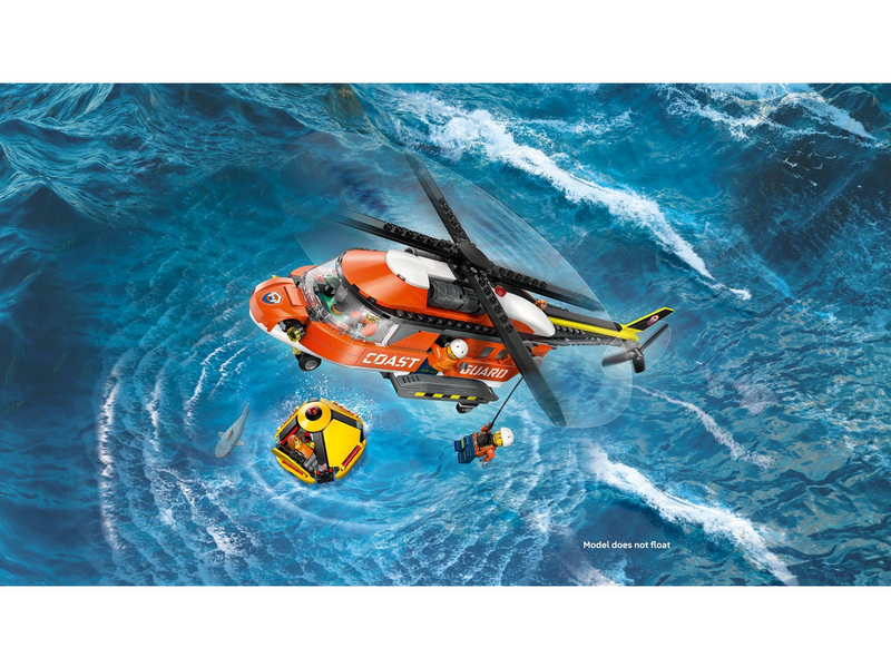 LEGO City 60503 Hubschrauber der Küstenwache