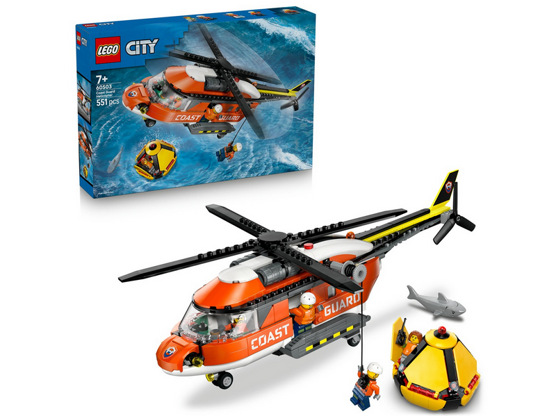 LEGO City 60503 Hubschrauber der Küstenwache