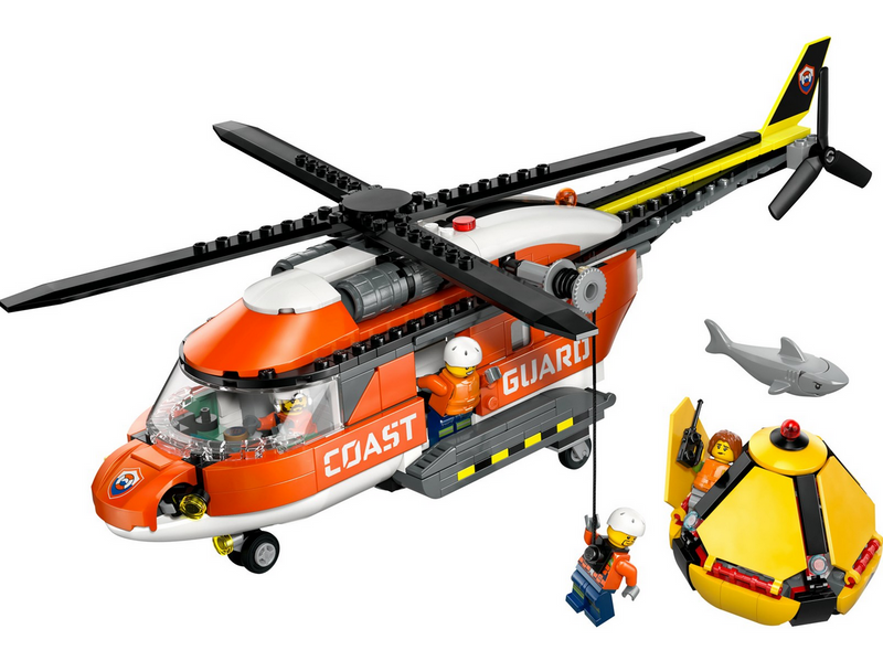 LEGO City 60503 Hubschrauber der Küstenwache