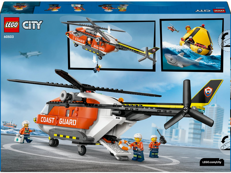 LEGO City 60503 Hubschrauber der Küstenwache